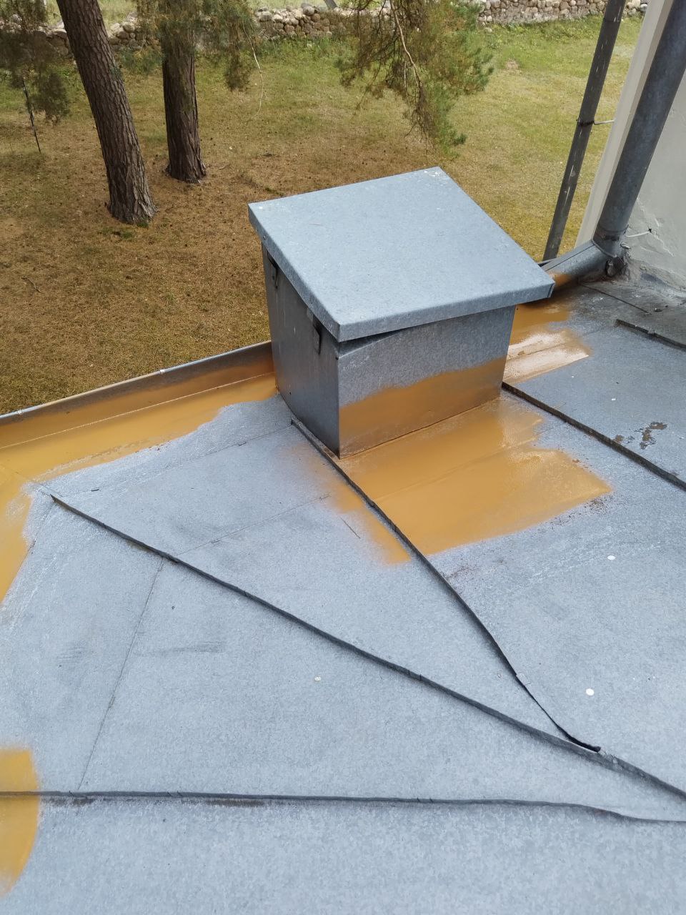 Покраска очистка крыш