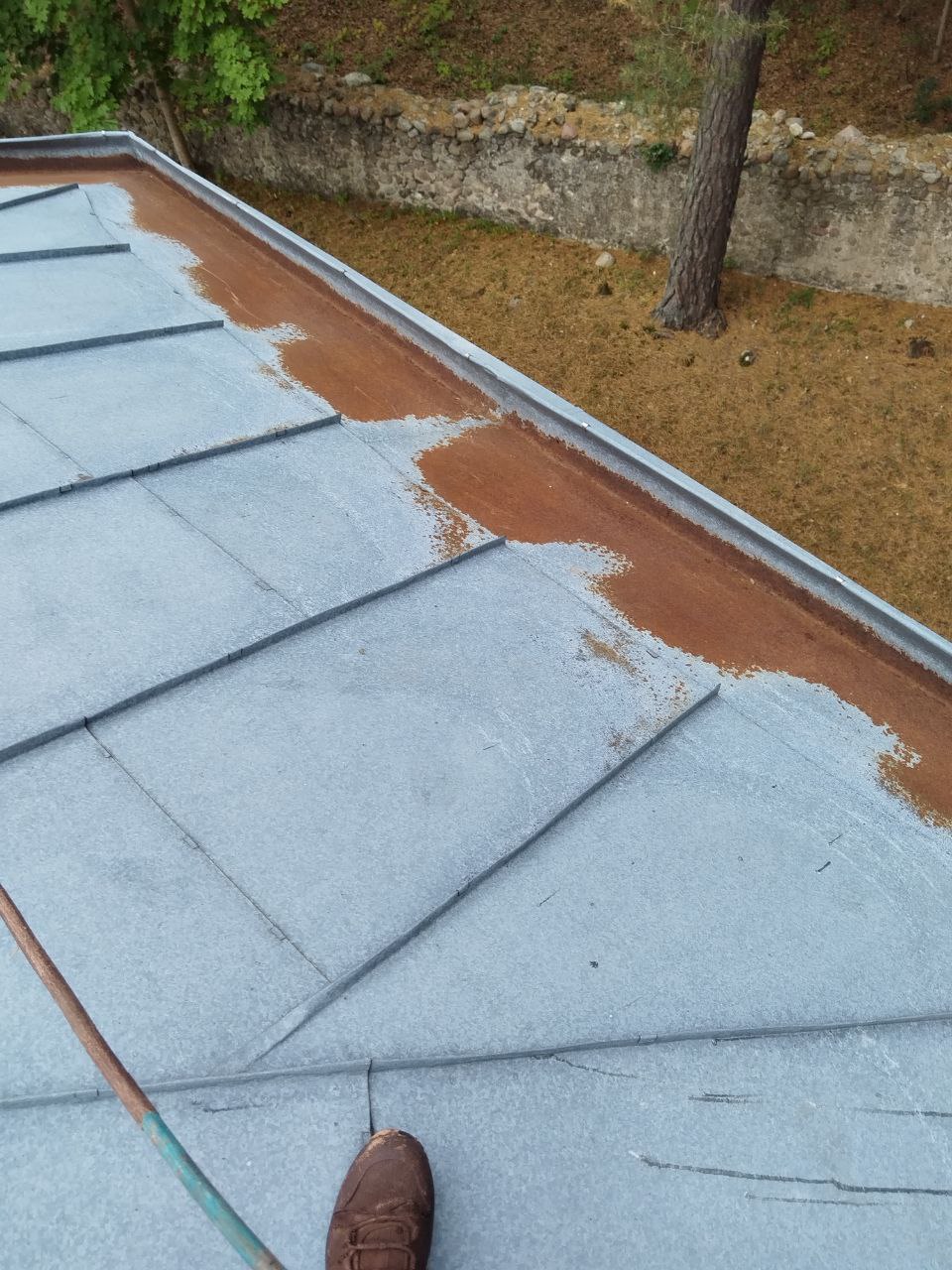 Покраска очистка крыш1