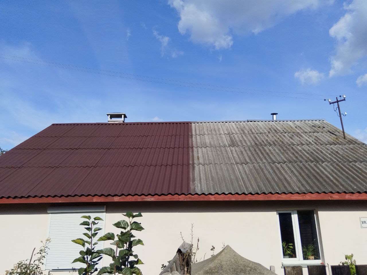 Покраска очистка крыш3