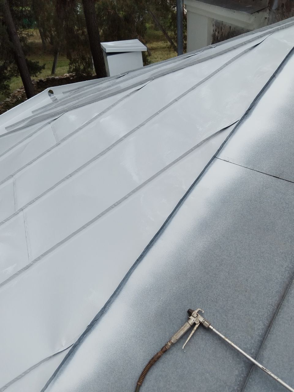 Покраска очистка крыш4